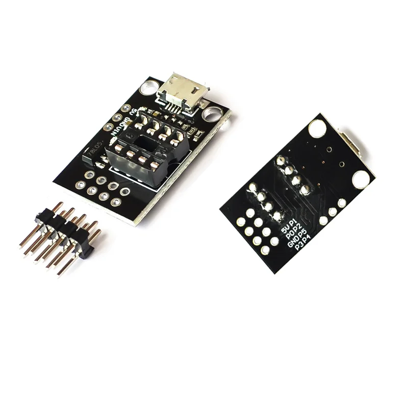 Module de programmation compact pour ATtiny13A, 25, 45 et 85 avec port USB